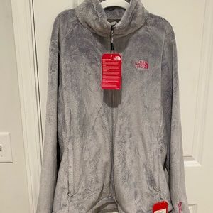North Face furry jacket